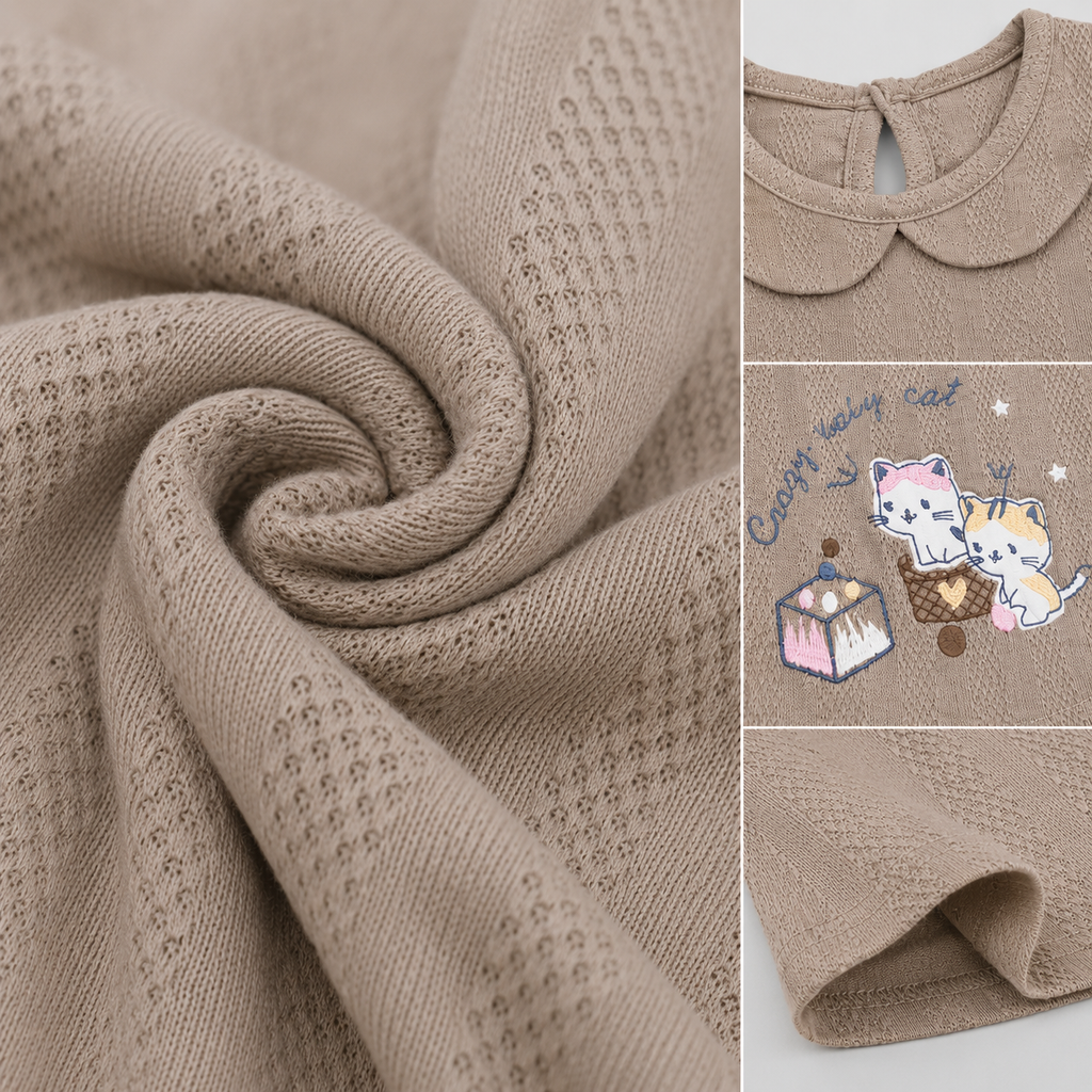 Little Kitty Cuddle Frock & Bloomer Set