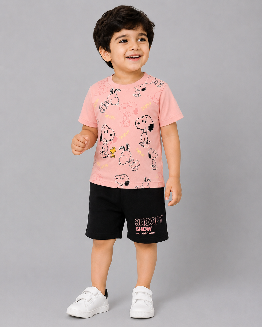 Snoopy Adventure Boys Cotton Casual Set