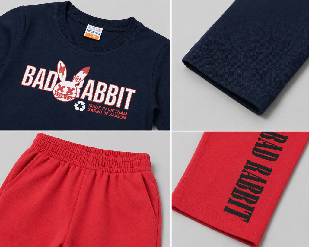 Bad Rabbit Full Sleeve Cotton Co-Ord Set