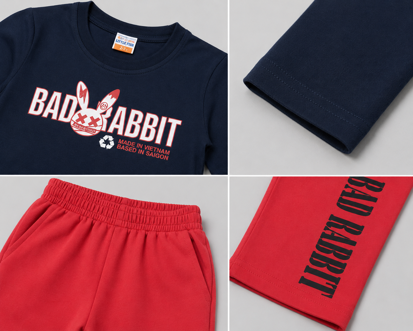 Bad Rabbit Full Sleeve Cotton Co-Ord Set