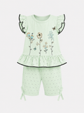 Sweet Ruffle Top & Bottom Set