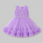 Lavender Butterfly Frock