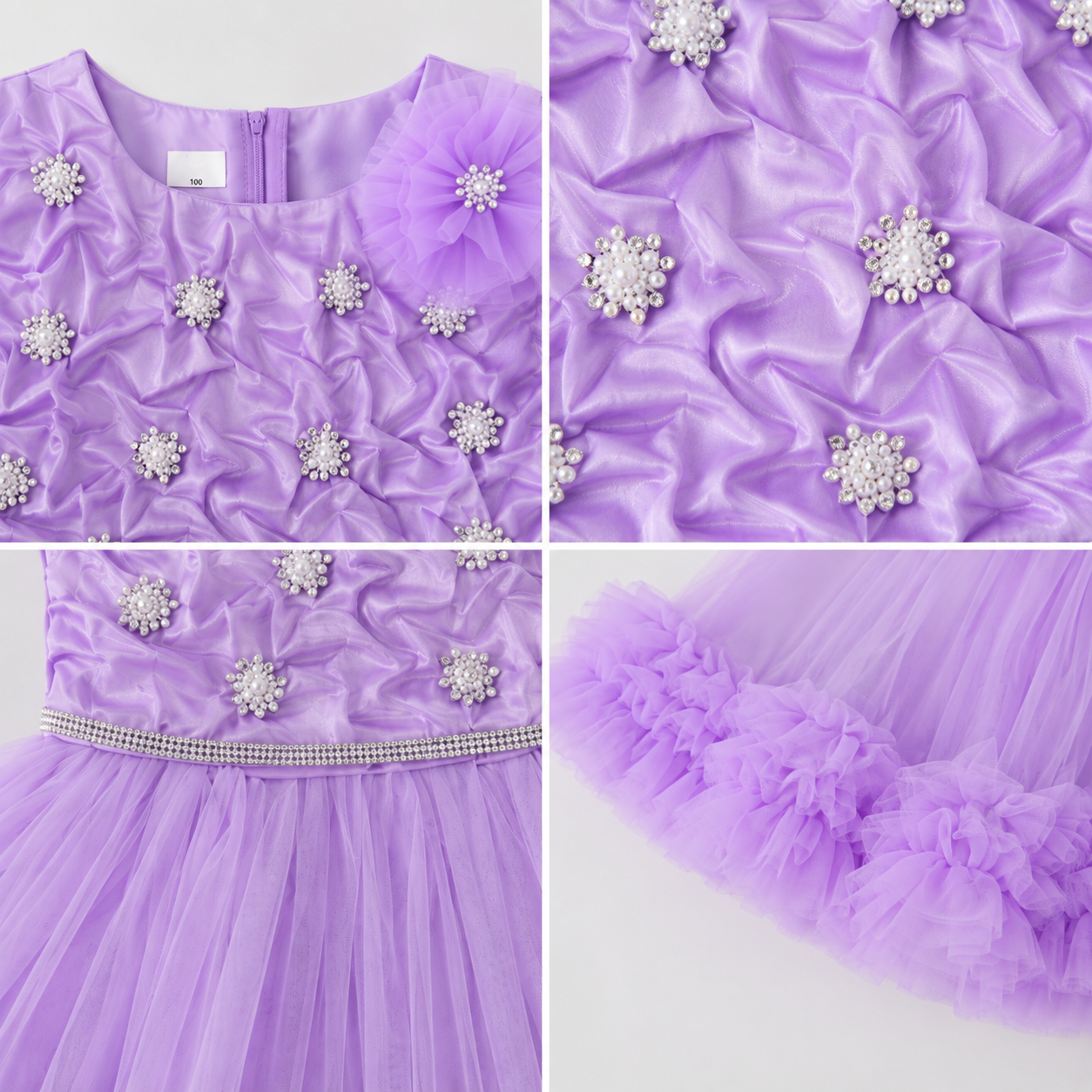 Lavender Butterfly Frock