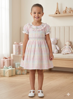 Pastel Princess Check Frock
