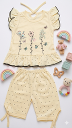 Sweet Ruffle Top & Bottom Set