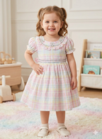 Pastel Princess Check Frock
