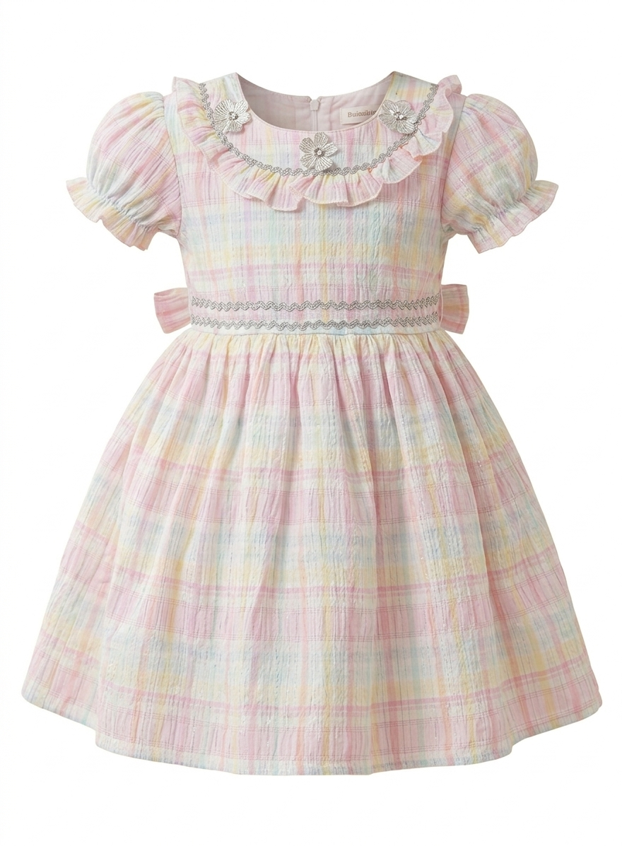 Pastel Princess Check Frock